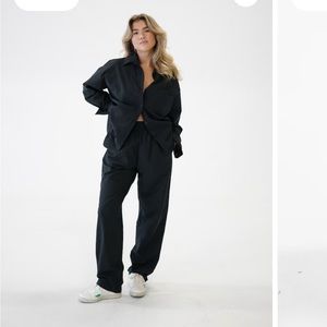 Djerf Avenue Breezy Black Pants Size Small